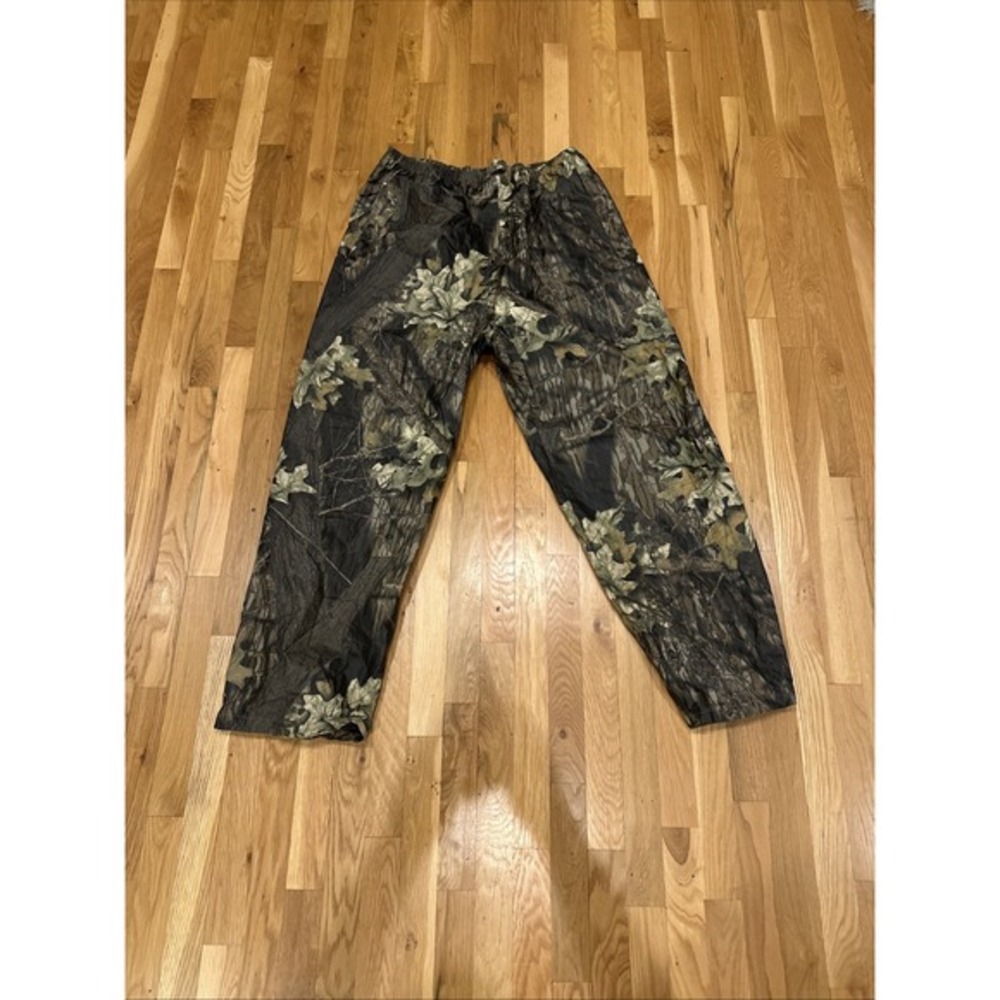 VINTAGE Columbia Rain Pants Mens XXL‎ Camoflauge Waterproof PVC Outdoor